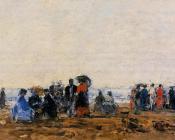 尤金 布丹 : Beach Scene